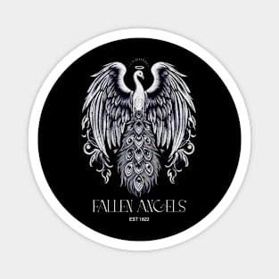 Fallen Angels peacock Magnet